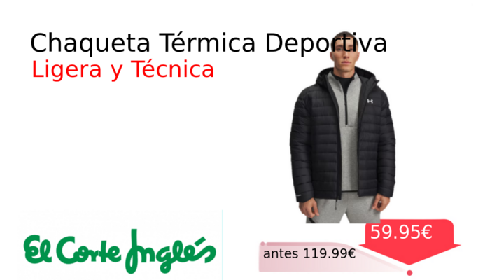 Chaqueta Térmica Deportiva