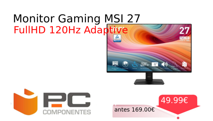 Monitor Gaming MSI 27