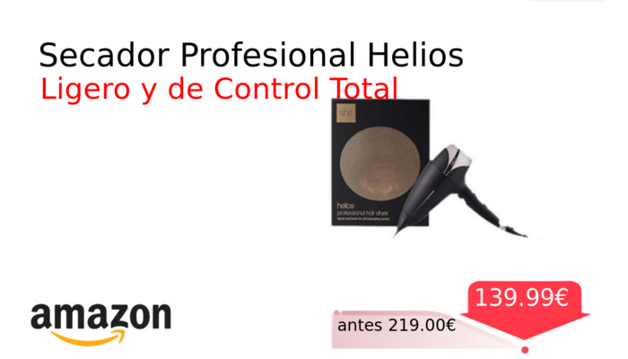 Secador Profesional Helios