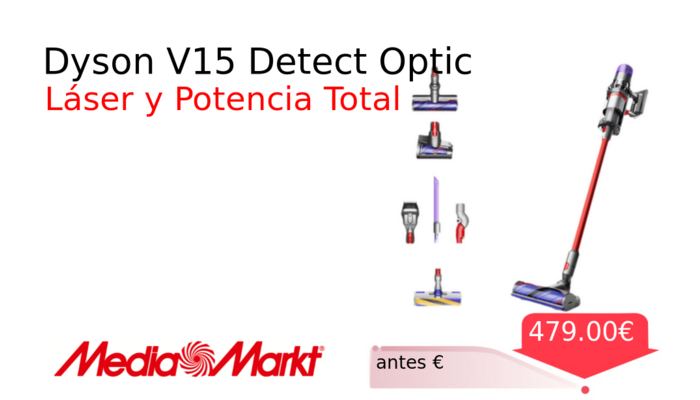 Dyson V15 Detect Optic