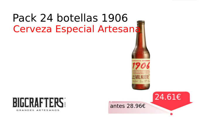 Pack 24 botellas 1906