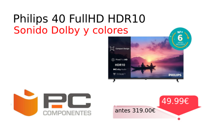 Philips 40 FullHD HDR10