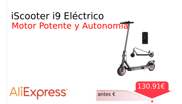 iScooter i9 Eléctrico