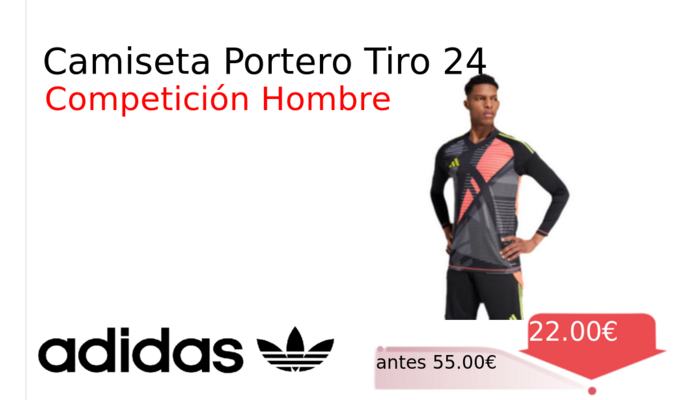 Camiseta Portero Tiro 24