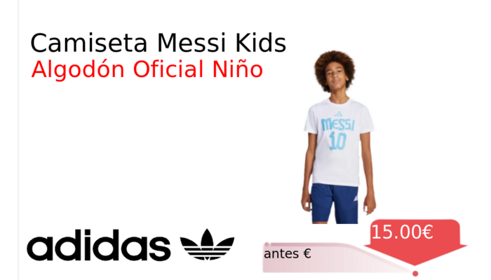 Camiseta Messi Kids