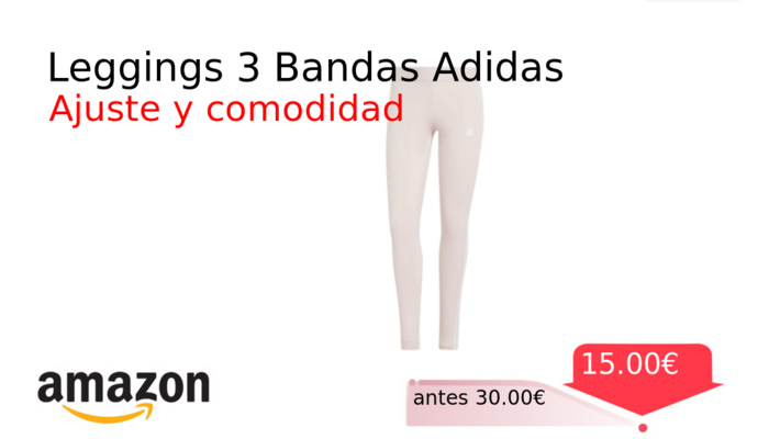 Leggings 3 Bandas Adidas