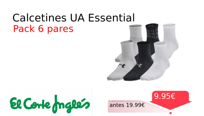 Calcetines UA Essential