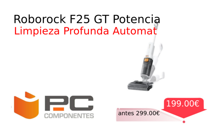 Roborock F25 GT Potencia