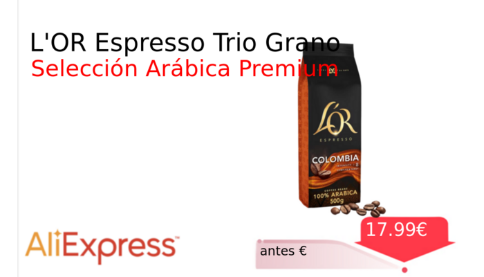 L'OR Espresso Trio Grano