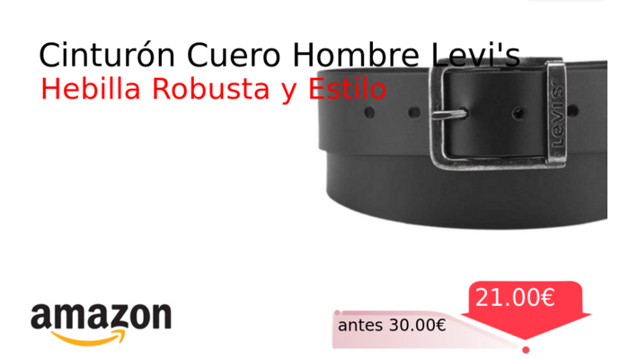 Cinturón Cuero Hombre Levi's