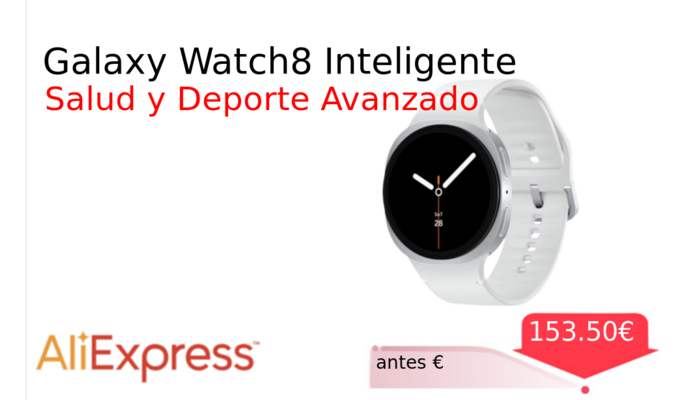 Galaxy Watch8 Inteligente