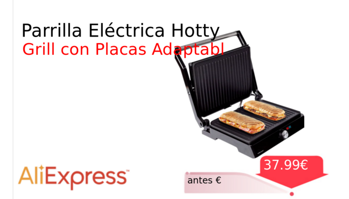 Parrilla Eléctrica Hotty