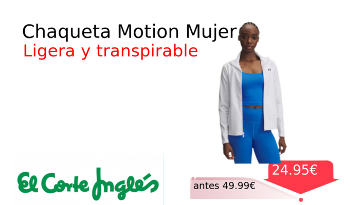 Chaqueta Motion Mujer