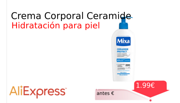 Crema Corporal Ceramide