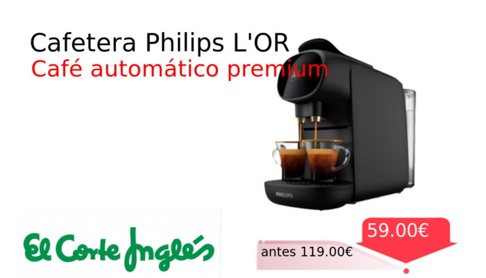 Cafetera Philips L'OR