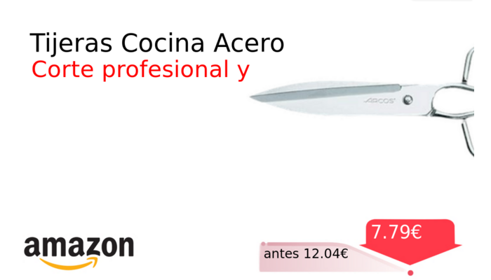 Tijeras Cocina Acero