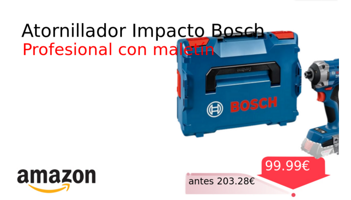 Atornillador Impacto Bosch