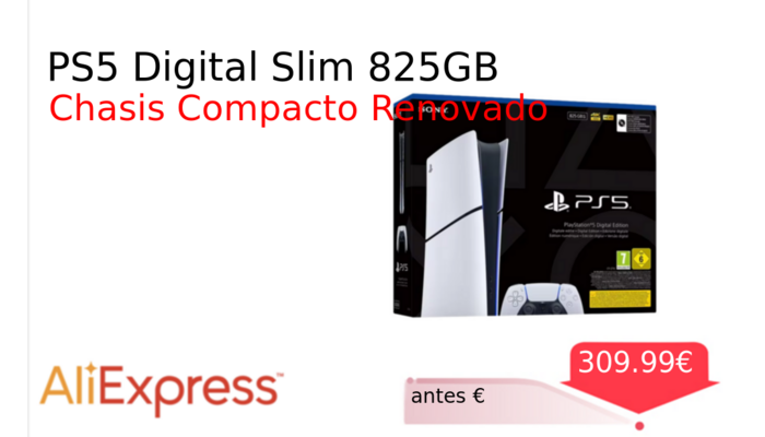 PS5 Digital Slim 825GB