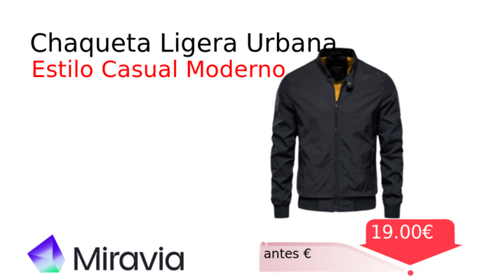 Chaqueta Ligera Urbana