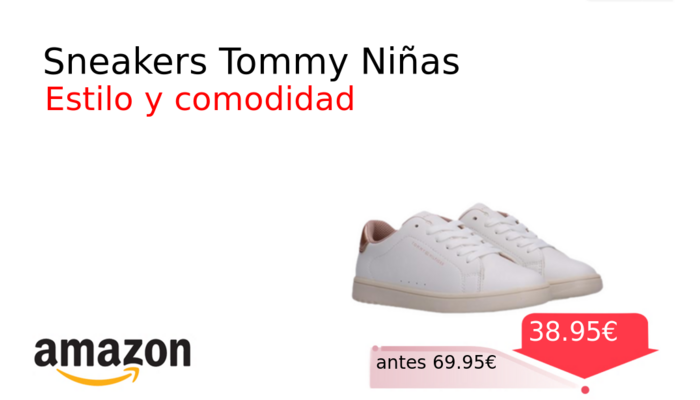 Sneakers Tommy Niñas