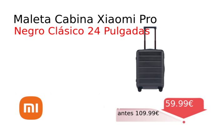 Maleta Cabina Xiaomi Pro