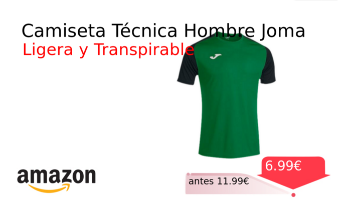 Camiseta Técnica Hombre Joma