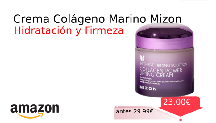 Crema Colágeno Marino Mizon