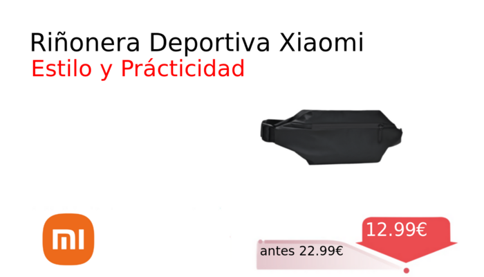 Riñonera Deportiva Xiaomi