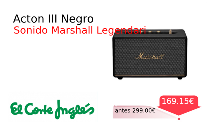 Acton III Negro