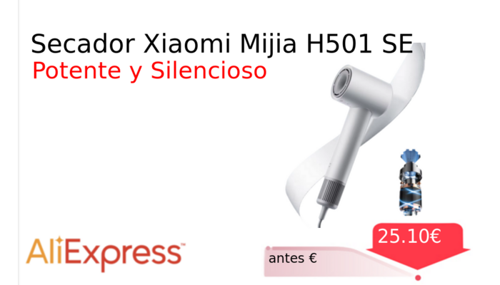 Secador Xiaomi Mijia H501 SE