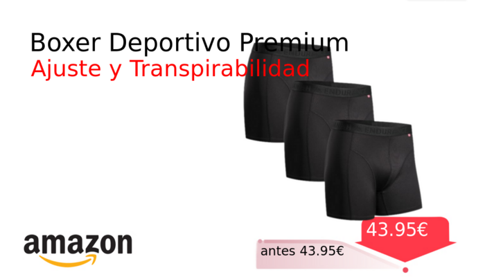 Boxer Deportivo Premium