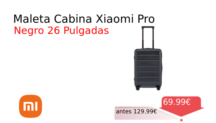 Maleta Cabina Xiaomi Pro