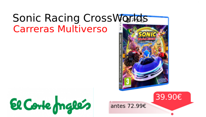 Sonic Racing CrossWorlds