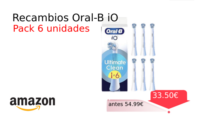 Recambios Oral-B iO