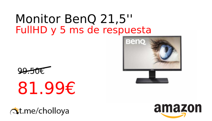 Monitor BenQ 21,5''