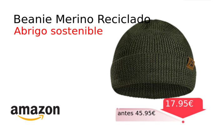 Beanie Merino Reciclado