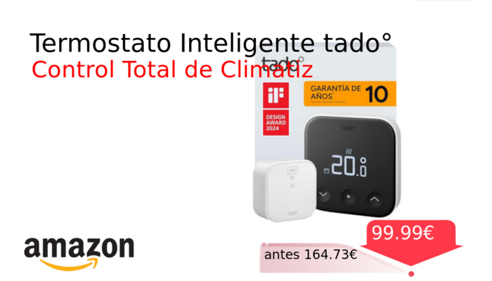 Termostato Inteligente tado°