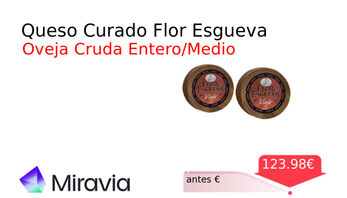 Queso Curado Flor Esgueva