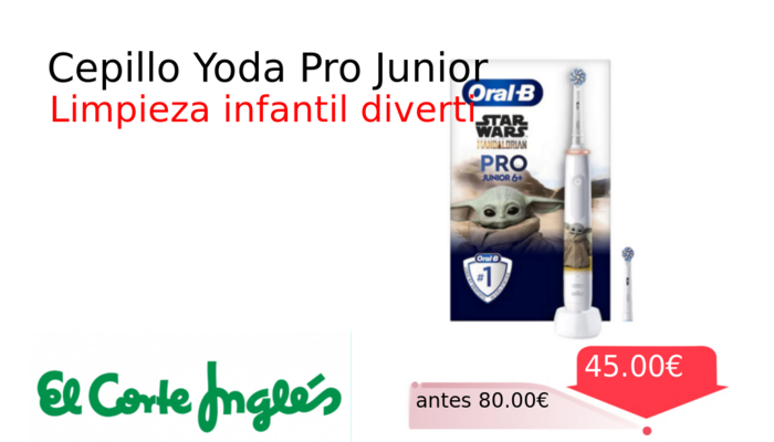 Cepillo Yoda Pro Junior