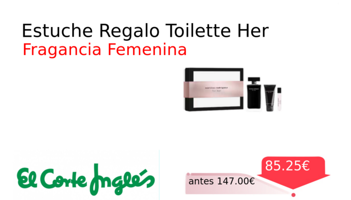 Estuche Regalo Toilette Her