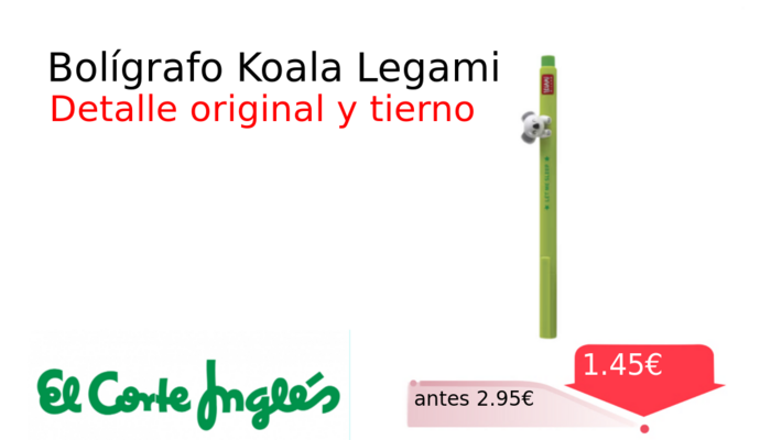 Bolígrafo Koala Legami