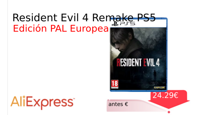 Resident Evil 4 Remake PS5
