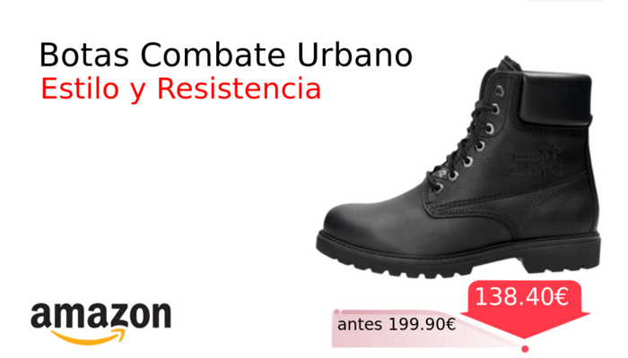 Botas Combate Urbano