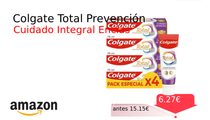 Colgate Total Prevención