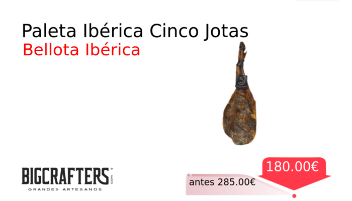 Paleta Ibérica Cinco Jotas