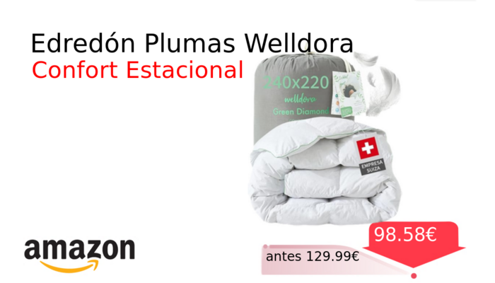 Edredón Plumas Welldora