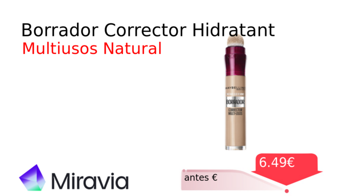 Borrador Corrector Hidratant