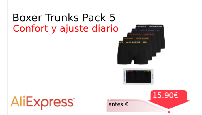 Boxer Trunks Pack 5