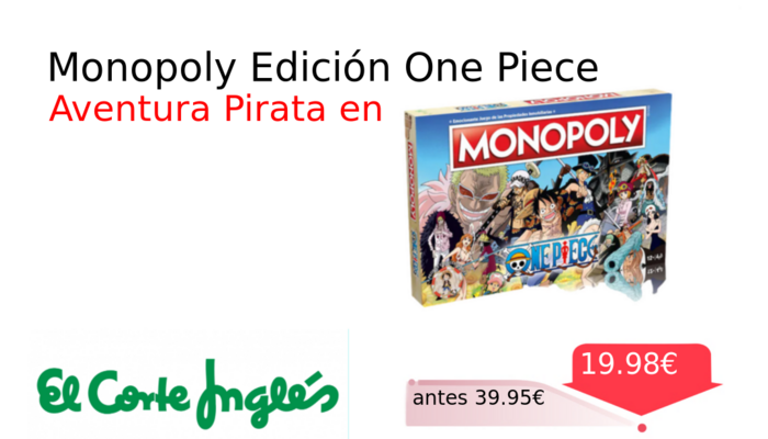 Monopoly Edición One Piece