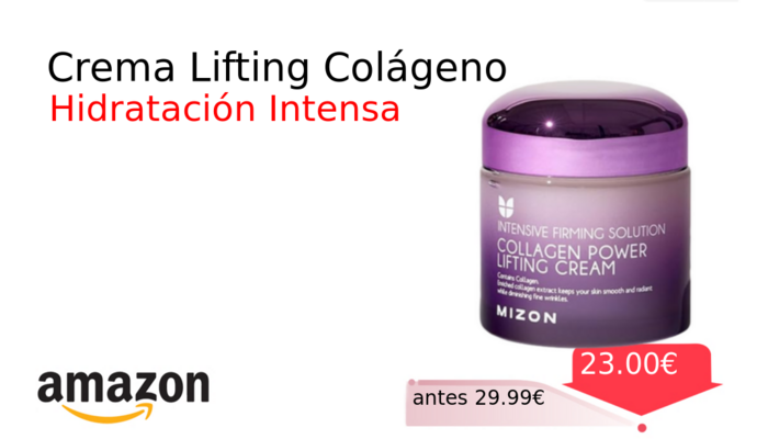 Crema Lifting Colágeno